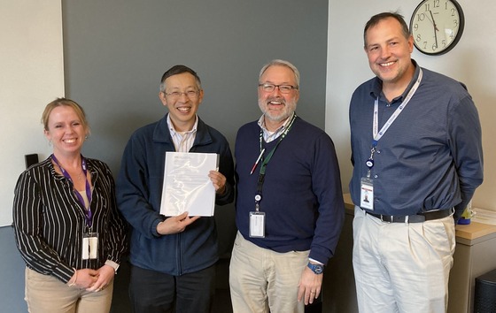 group photo of winners