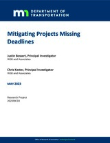 Mitigating Projects Missing Deadlines