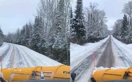 Comparison of treatments for icy roads