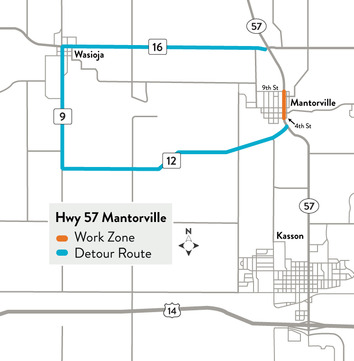 detour map