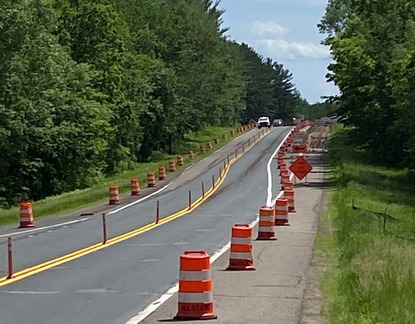 Swing Away roadwork picture