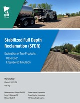 Stabilized Full Depth Reclamation Cover