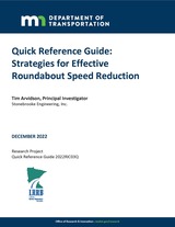 Strategies for Effective Roundabout Speed Reduction