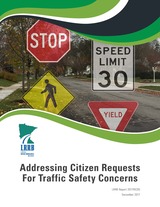 ADDRESSING CITIZEN REQUESTS FOR TRAFFIC SAFETY CONCERNS