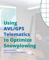 Using AVL/GPS Telematics to Optimize Snowplowing cover