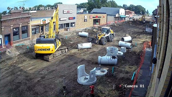 Storm sewer installs