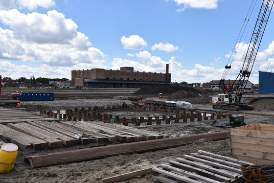 Future site of the lift station