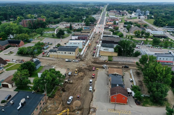 Aerial view