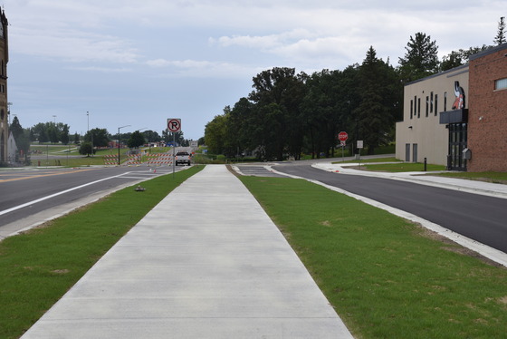 Drop off lane at school