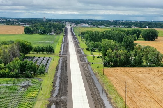 Hwy 220 north of East Grand Forks