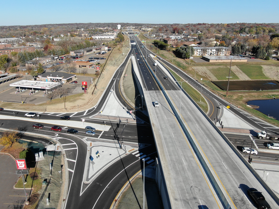 Main Street interchange open