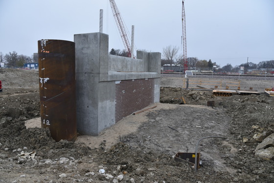 West abutment