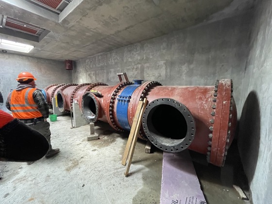 Inside of the lift station