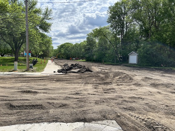 Hwy 108 east pavement removals