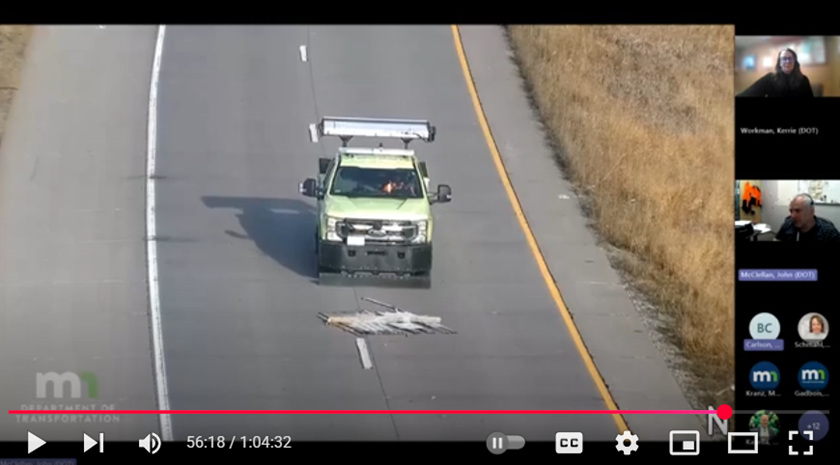 Screen capture from YouTube video on research implementation