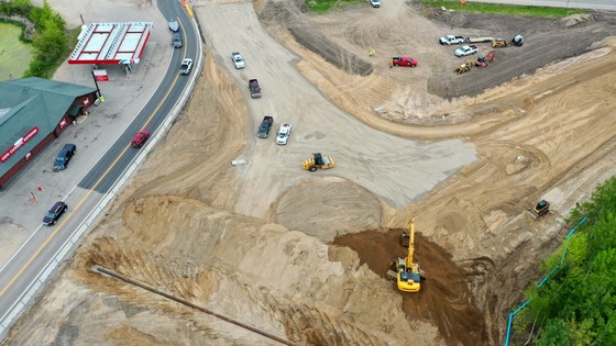 Hwy 371/CR 5 roundabout