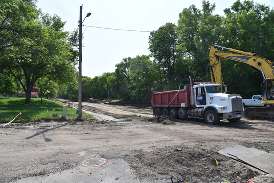 Hwy 108 east work zone