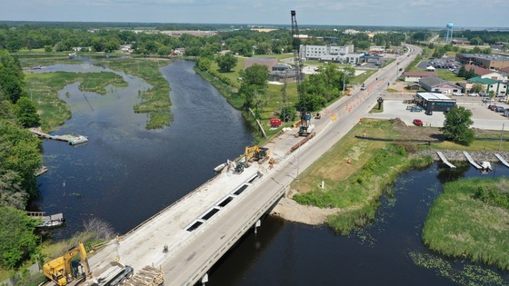 Highway 11 Warroad bridge