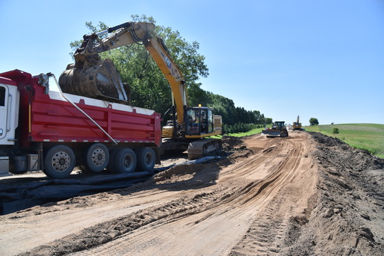 Centerline culvert replacement on Hwy 114