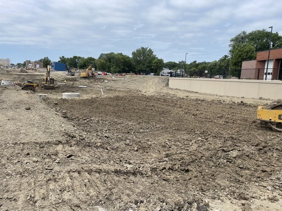 First Avenue grading