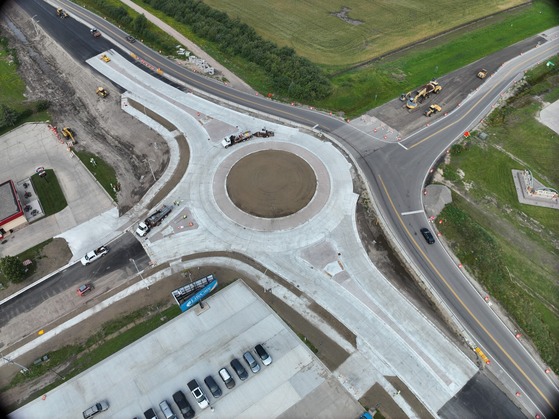 Hwy 11/313 roundabout