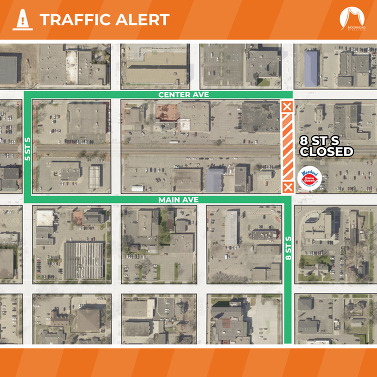 Moorhead - RR detour