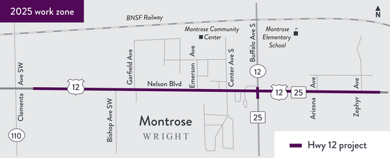Montrose map