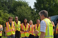 students tour MnRoad