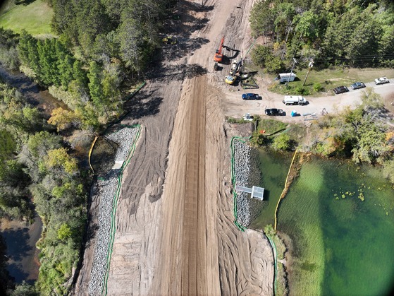 Highway 87 Hubbard box culvert