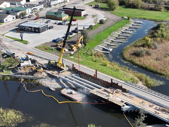 Hwy 11 Warroad River Bridge