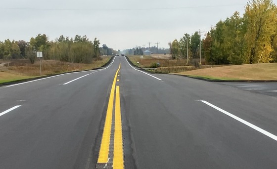 Hwy 25 south of Genola open