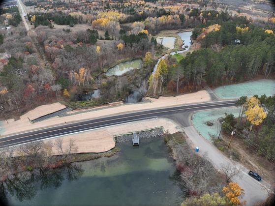 Highway 87 Hubbard dam