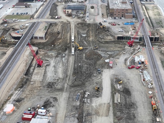 Stage 3 begins on Center Avenue