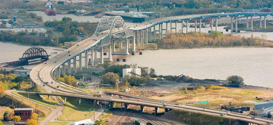 Blatnik Bridge in Duluth