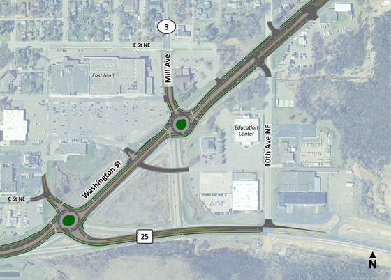 Future east mall  segment