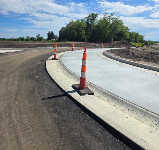 Roundabout construction
