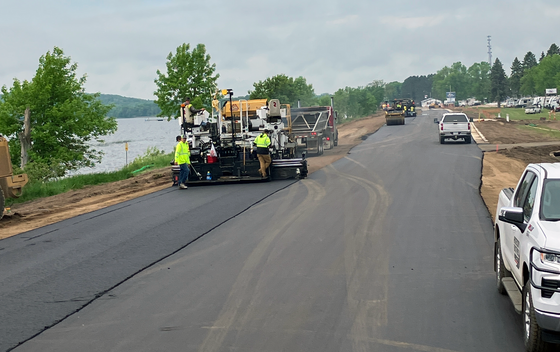 Hwy 169 paving