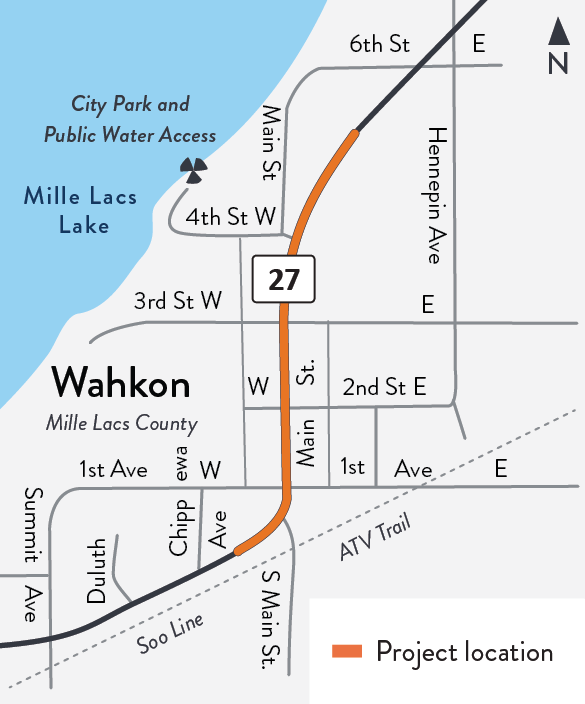 Project location map