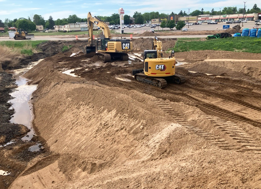 Hwy 210 roadwork