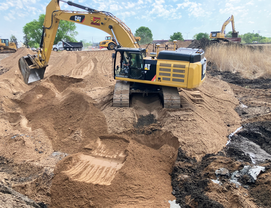 Hwy 210 construction