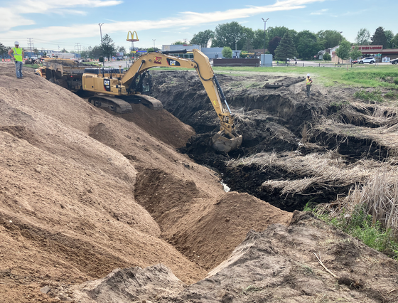 Hwy 210 construction