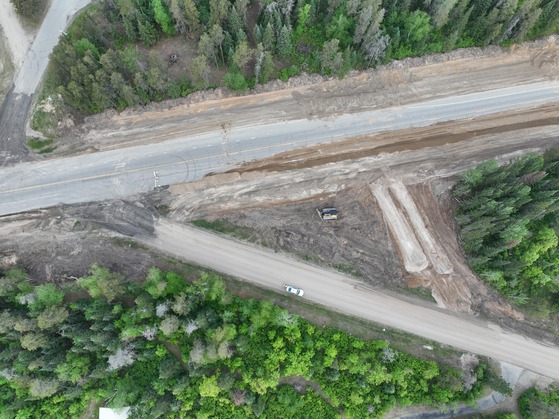Realignment of Ridge Road to Highway 11