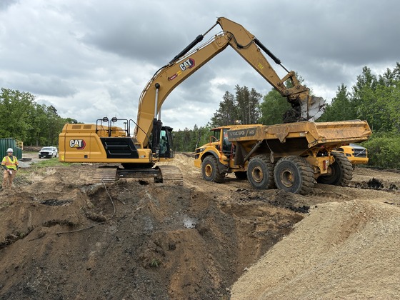 Image of removal of soils