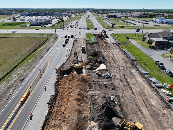Highway 197 construction