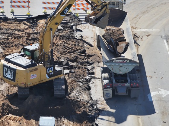 Highway 197 construction removals