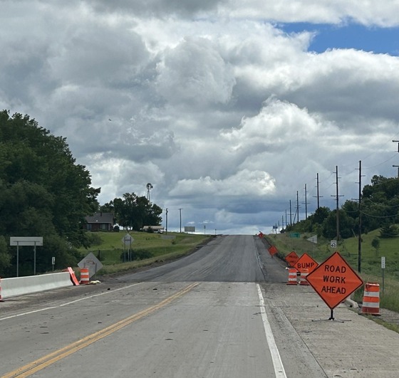 West side of Highway 28 project near Morris