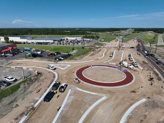 Hwy 197 construction