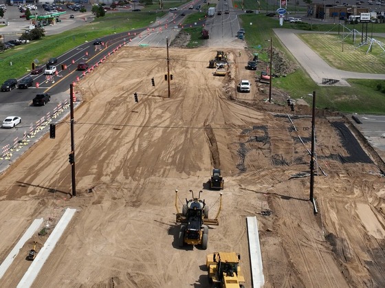 Highway 197/71 intersection