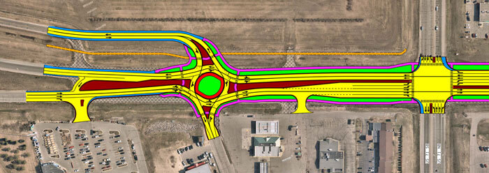 Stage 1 of the Highway 197 corridor project