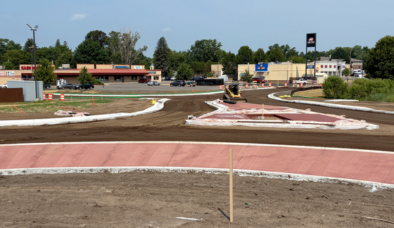 Work at Hwy 210 and C St./Hwy 25 roundabout